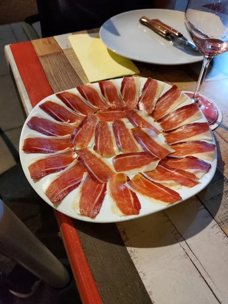Plato de jamón